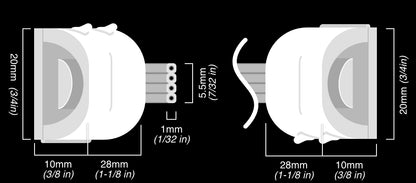 Flux - SPACER Extension Cable | upto 25 feet