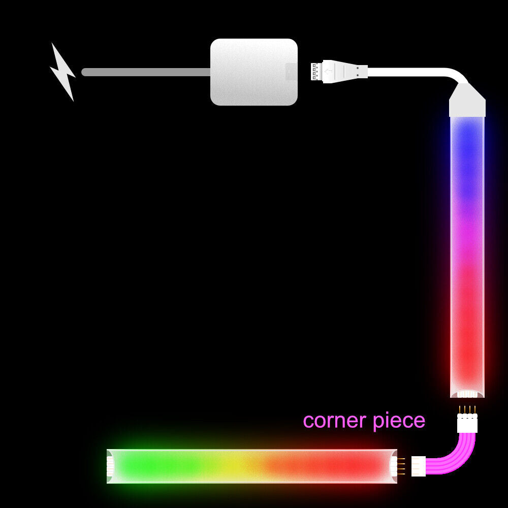 Gradient - CORNER Piece Cable | W