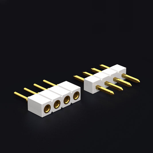 Gradient - Pin & Socket Strips | 4 Pin Single