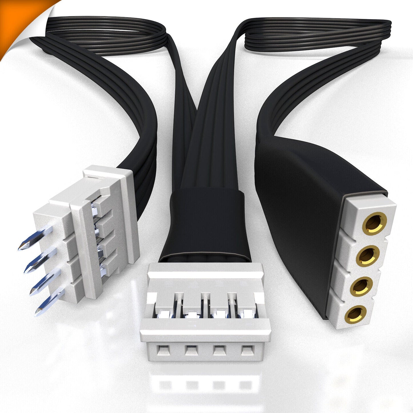 Gradient - Splitter BLACK | CONTROL BOX > Starter & Extension | in Feet