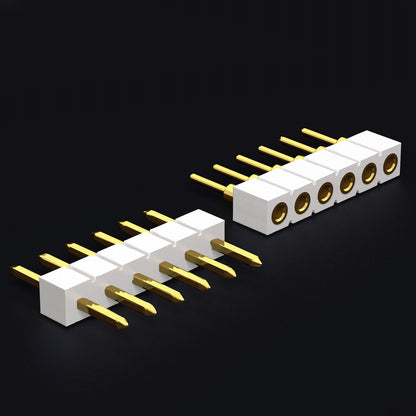 Plus V2 & V3 - Pin & Socket Strips | 6 Pin Single