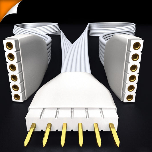 Plus V2 & V3 - Splitter WHITE | LIGHTSTRIP > Extension & Extension | in Feet