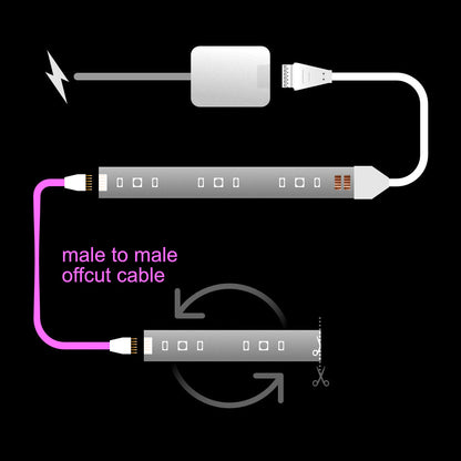 Plus V4 - OFFCUT Extension Cable | upto 30 feet | B