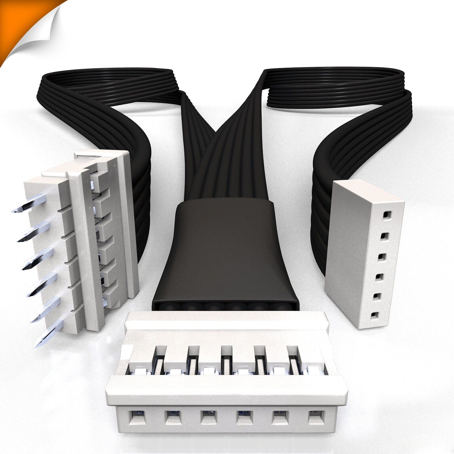 Plus V4 - Splitter BLACK | CONTROL BOX > Starter & Offcut | in Feet