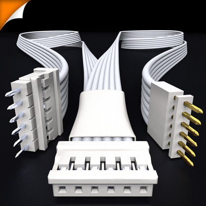 Plus V4 - Splitter WHITE | CONTROL BOX > Starter & Offcut | in Feet